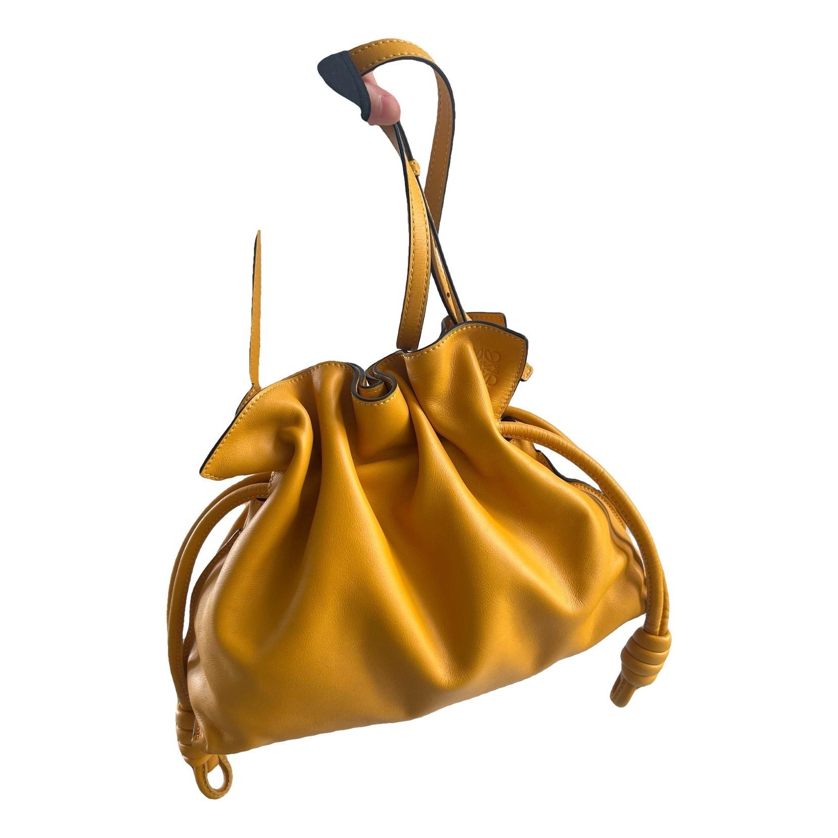 Flamenco leather handbag