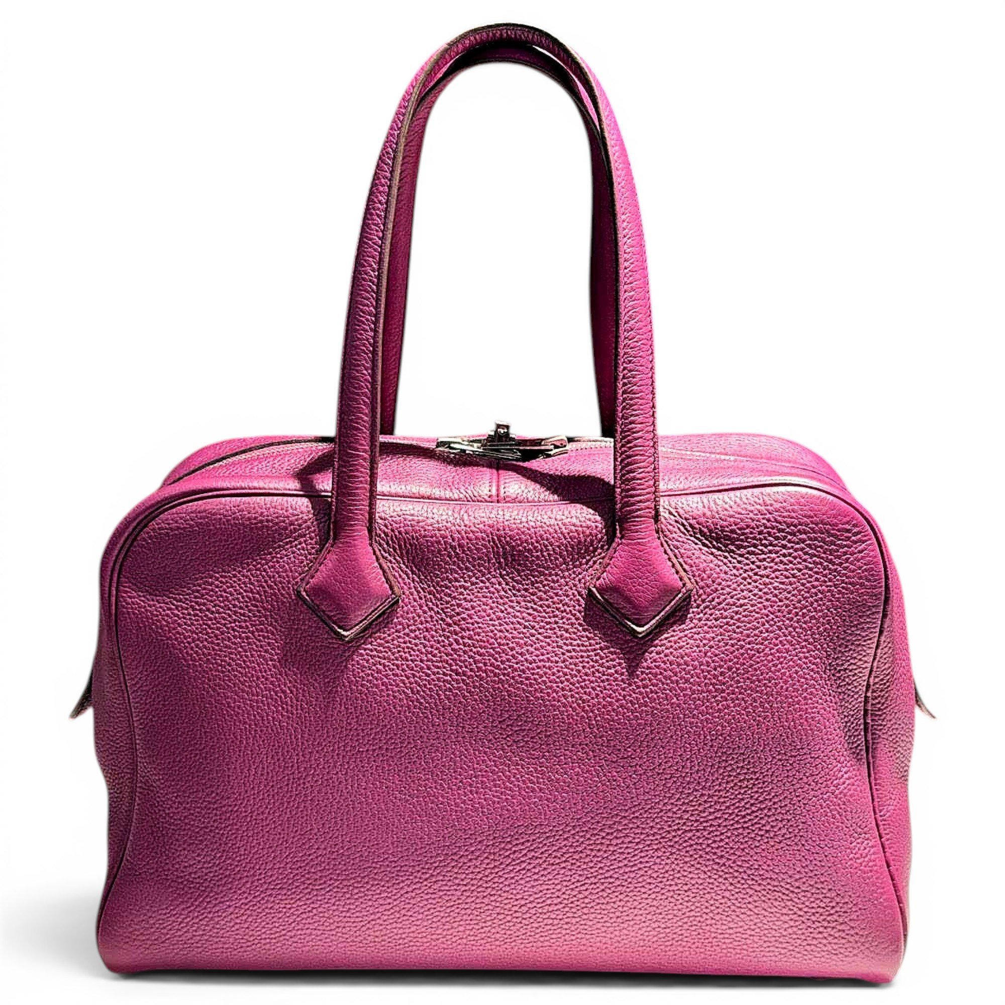 Victoria leather handbag