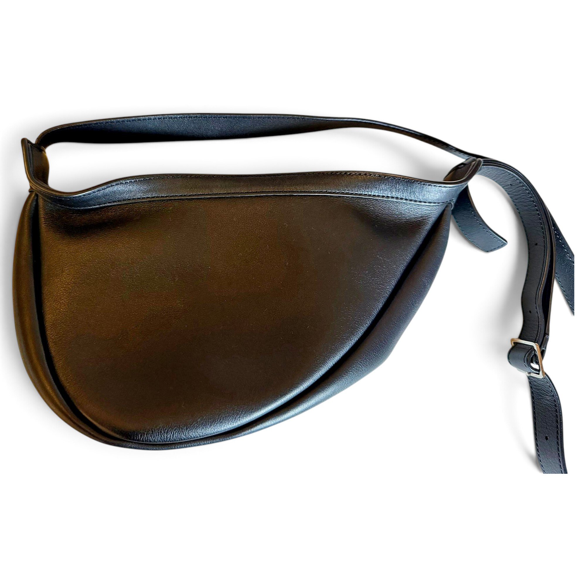 Slouchy Banana leather crossbody bag