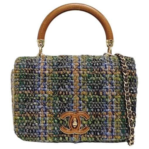 Tweed handbag