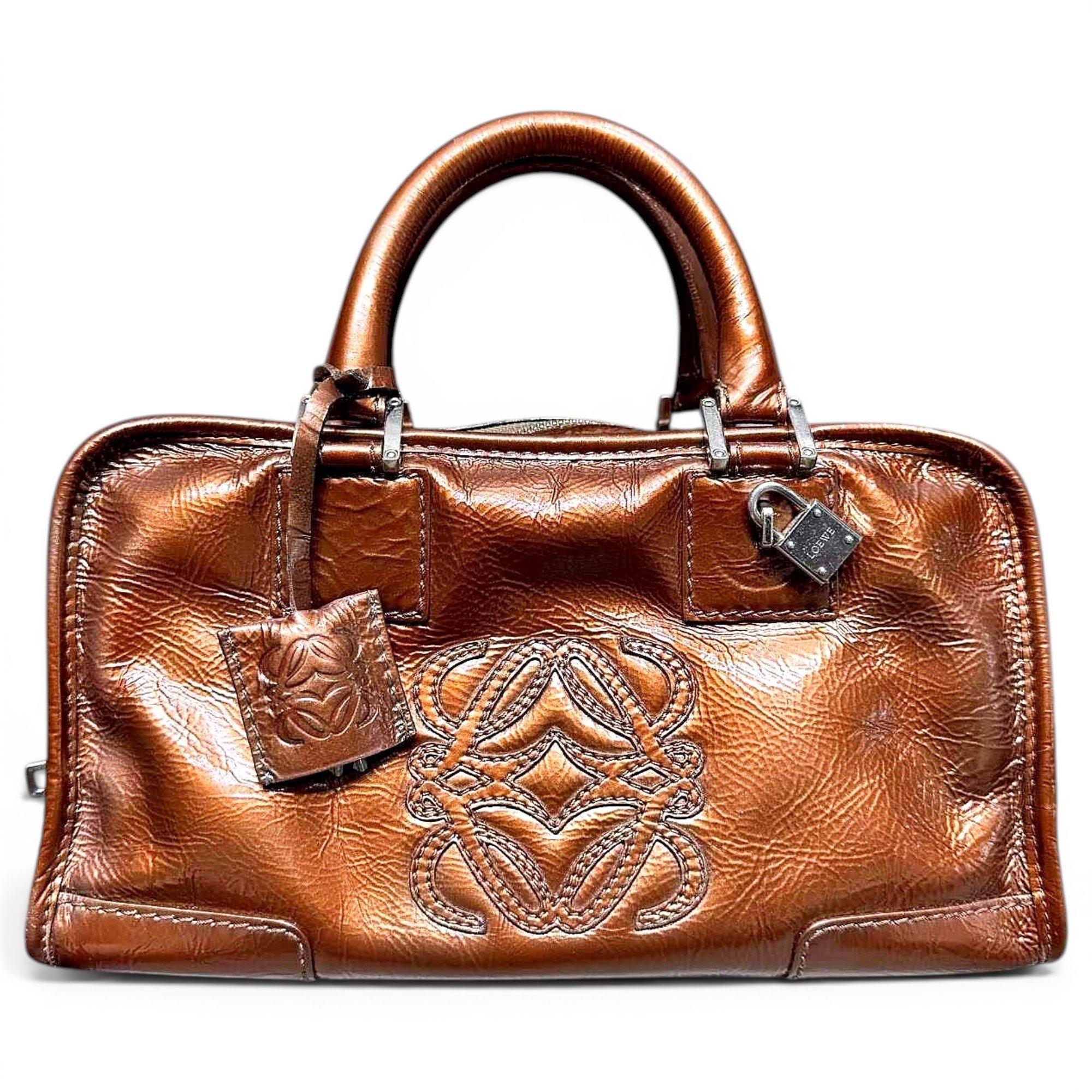Amazona leather handbag
