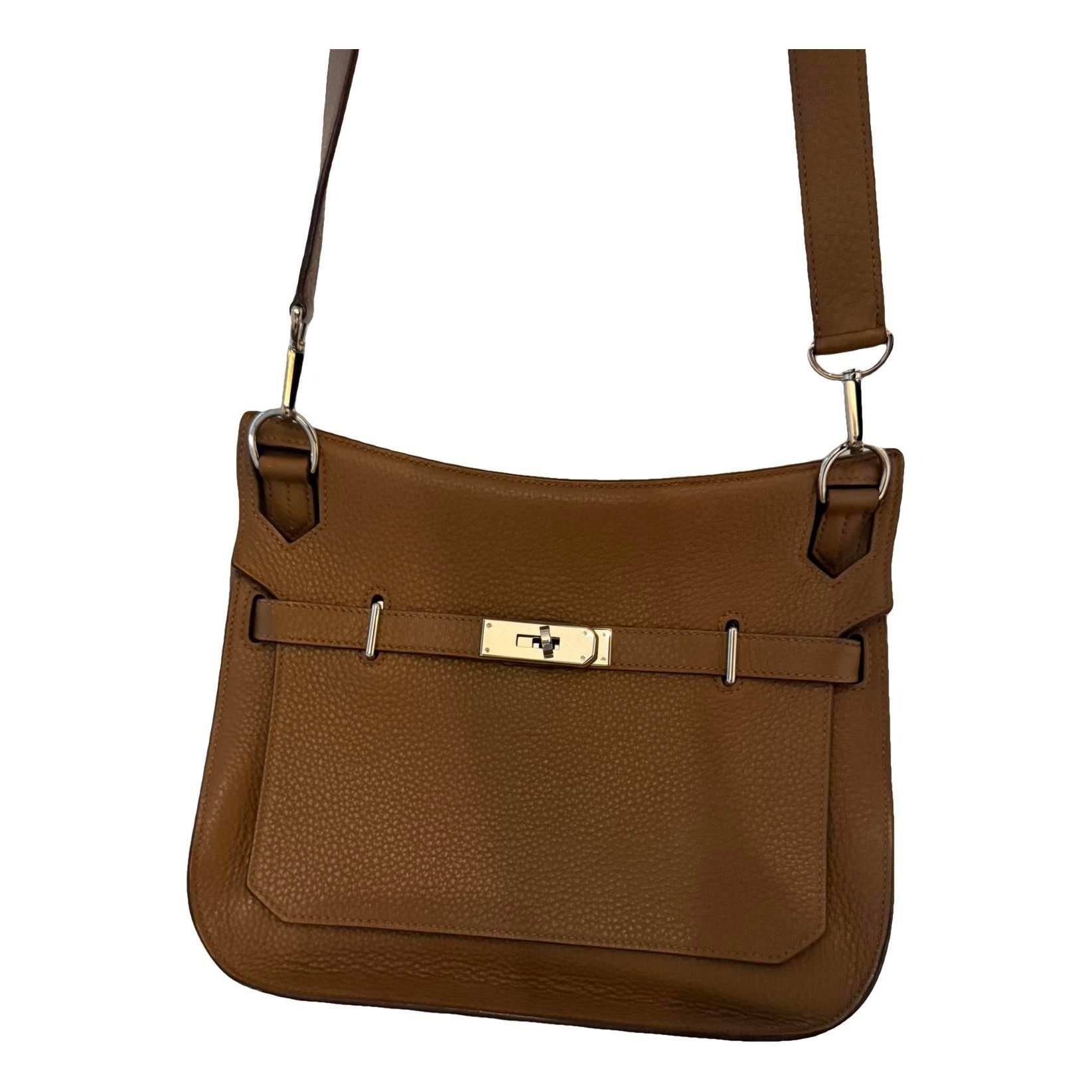 Hermes Jypsiere 28 Handbag Gold