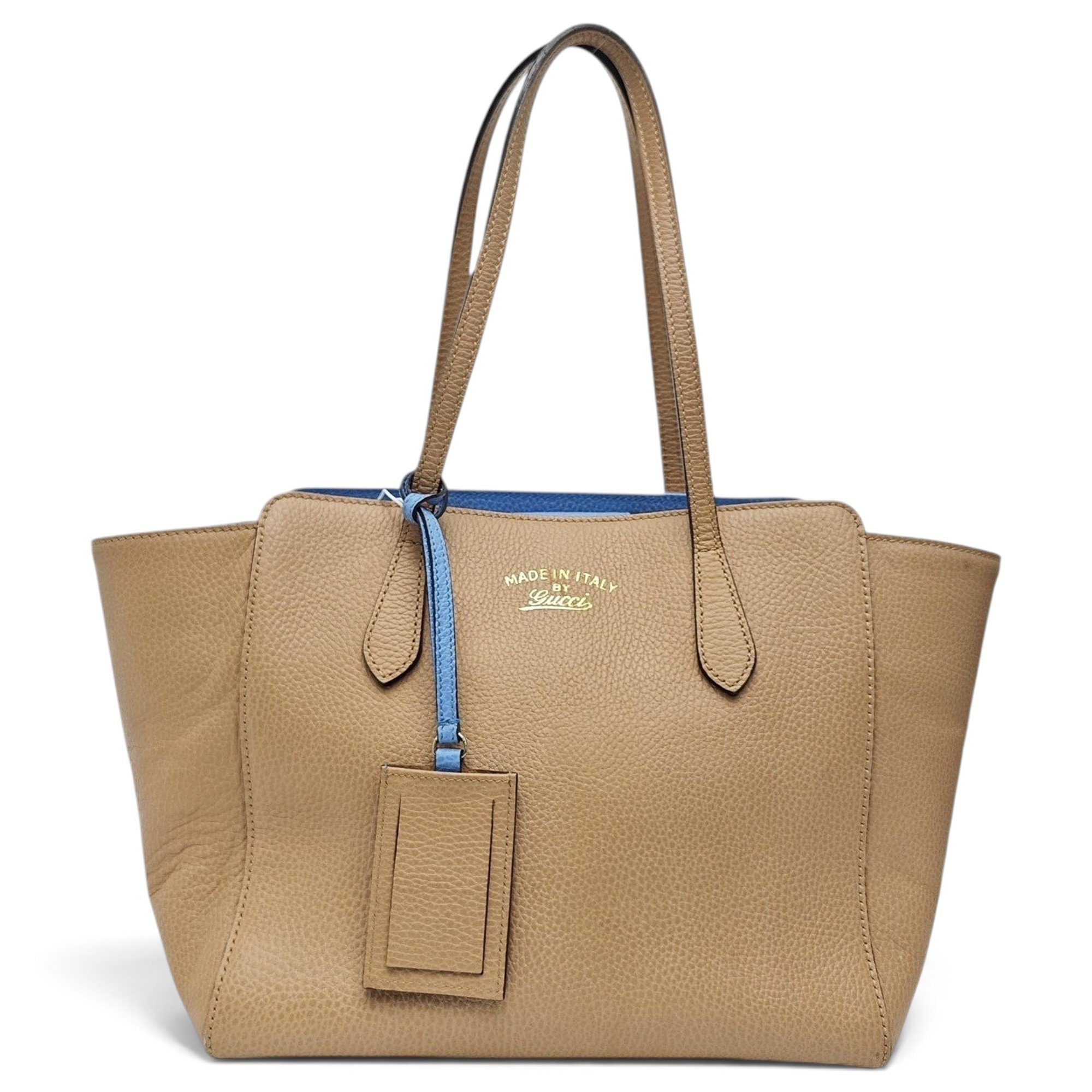 Swing leather handbag