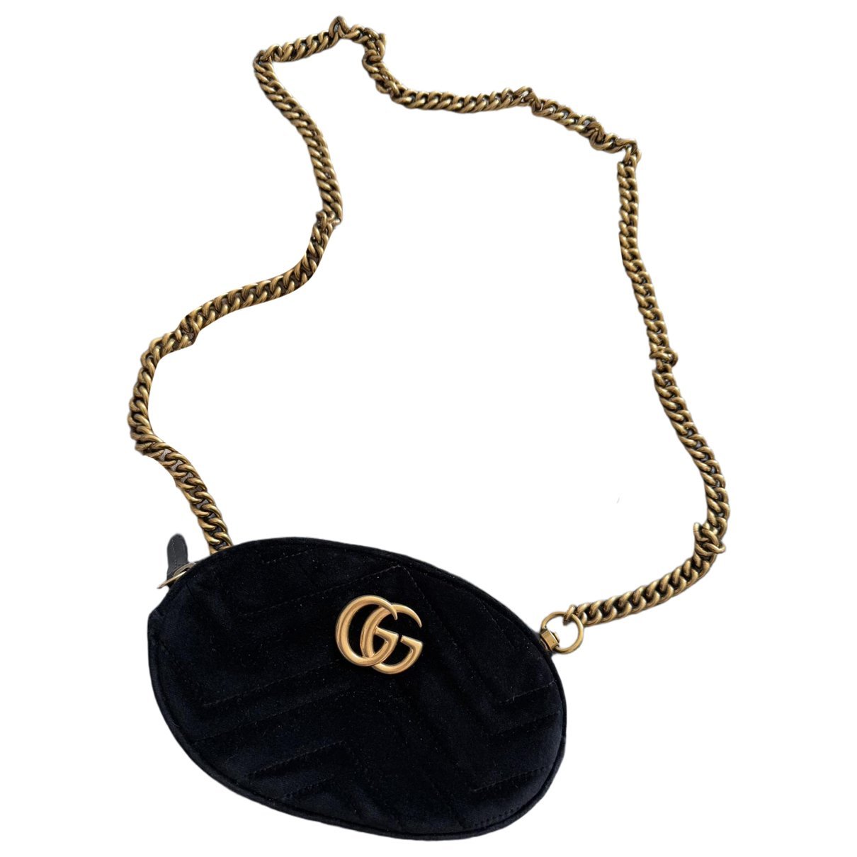 GG Marmont velvet crossbody bag