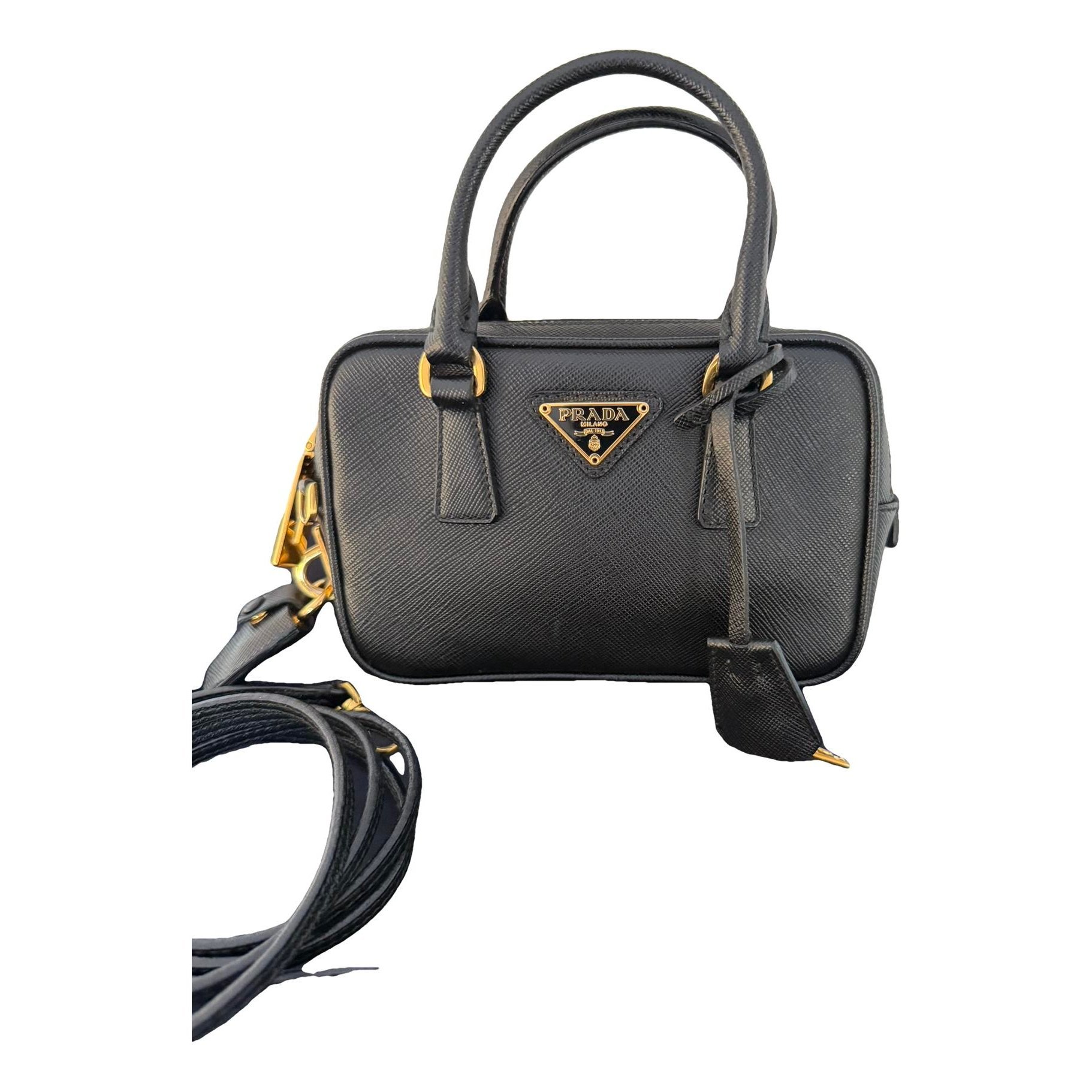 Leather handbag