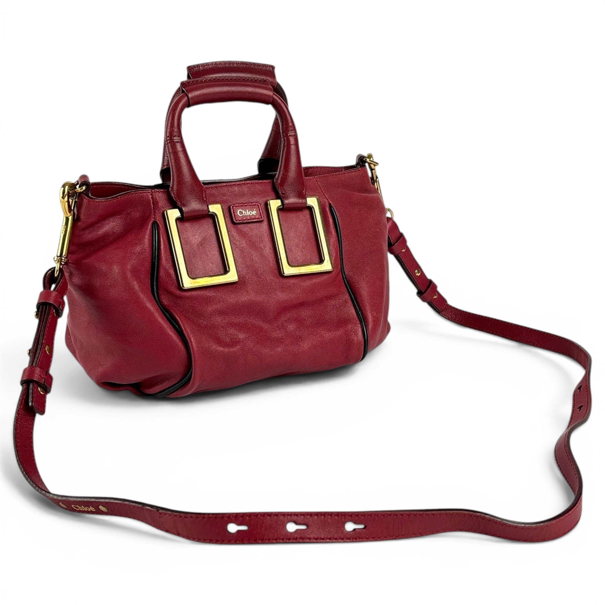 Ethel leather satchel