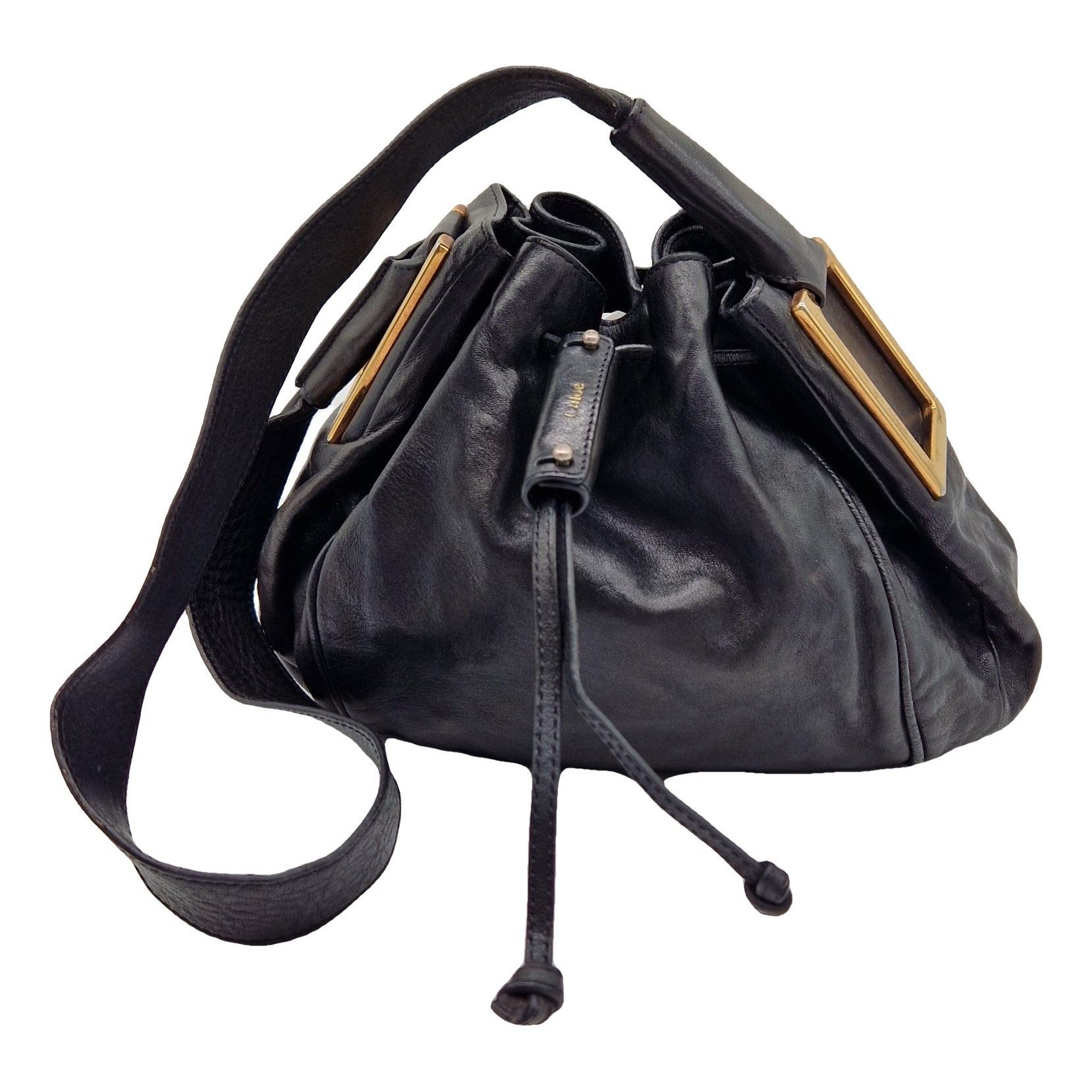 Leather crossbody bag