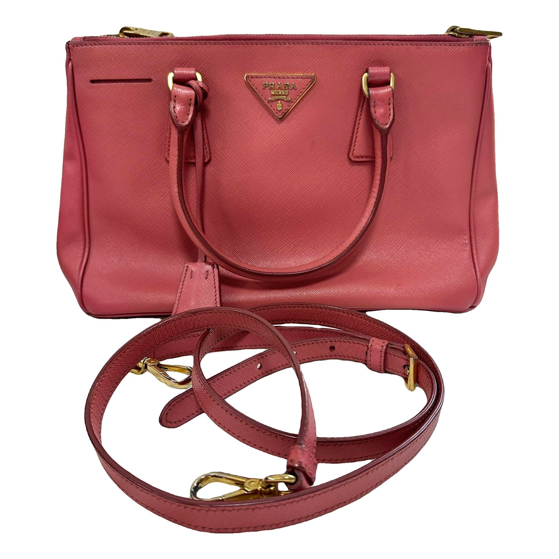 Galleria leather handbag