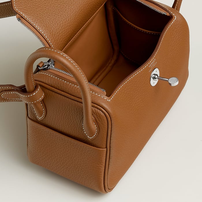 Gold Lindy II Mini Bag