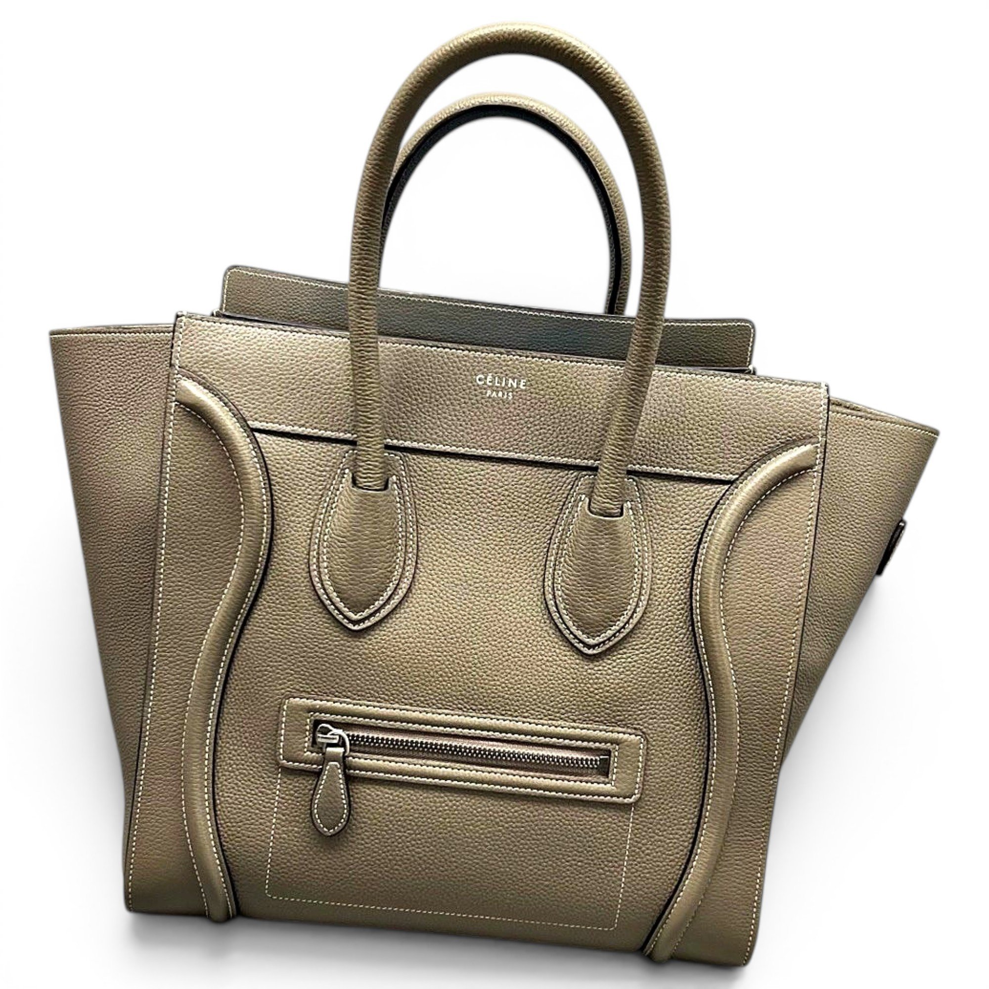 Luggage leather handbag