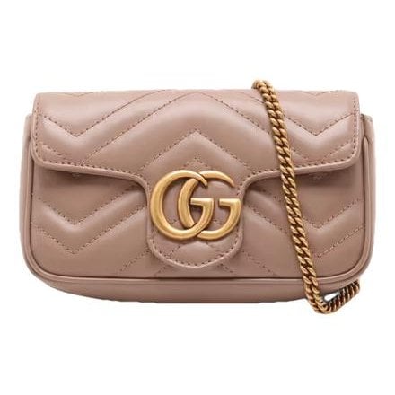 GG Marmont Flap leather crossbody bag