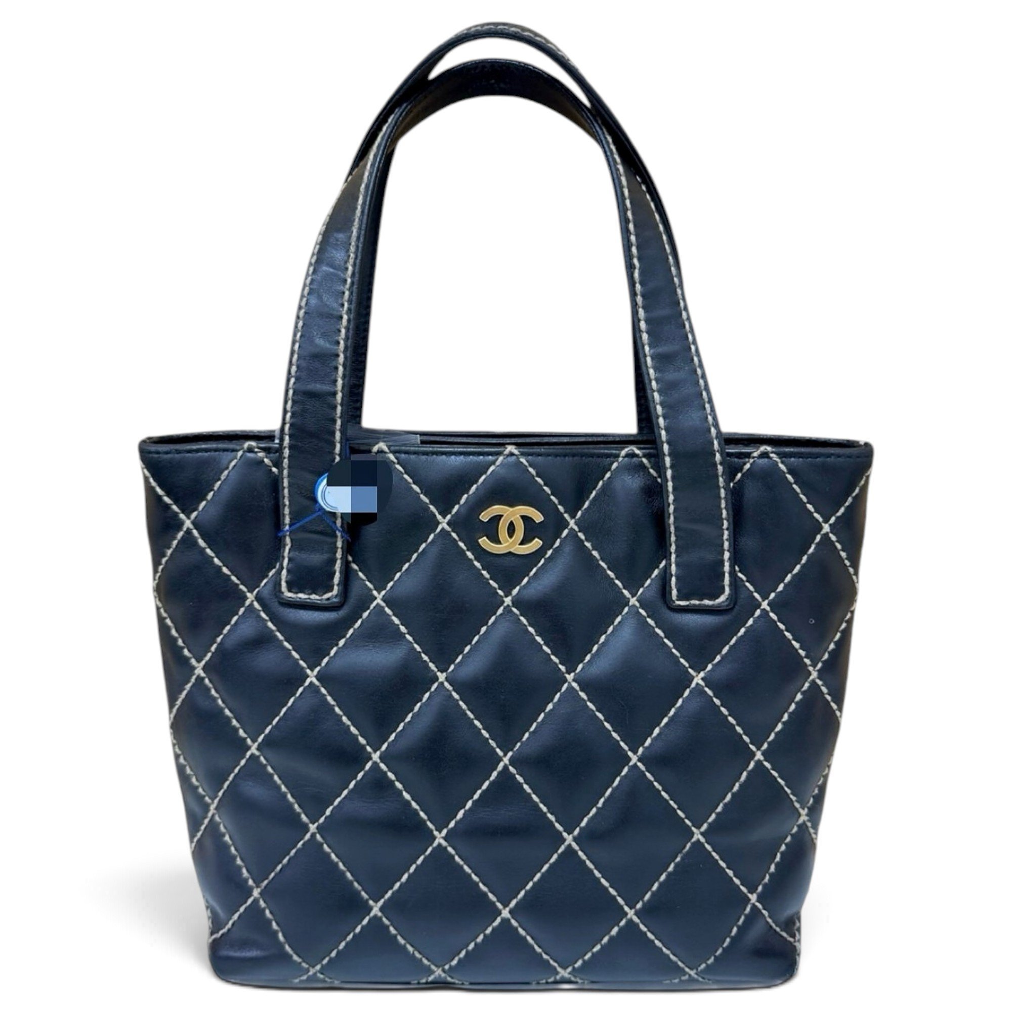 Leather tote
