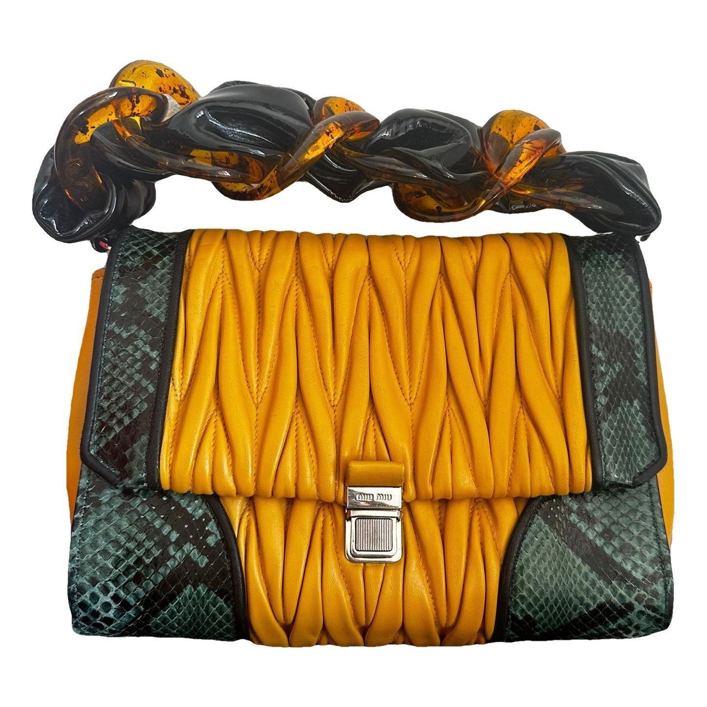 Leather crossbody bag