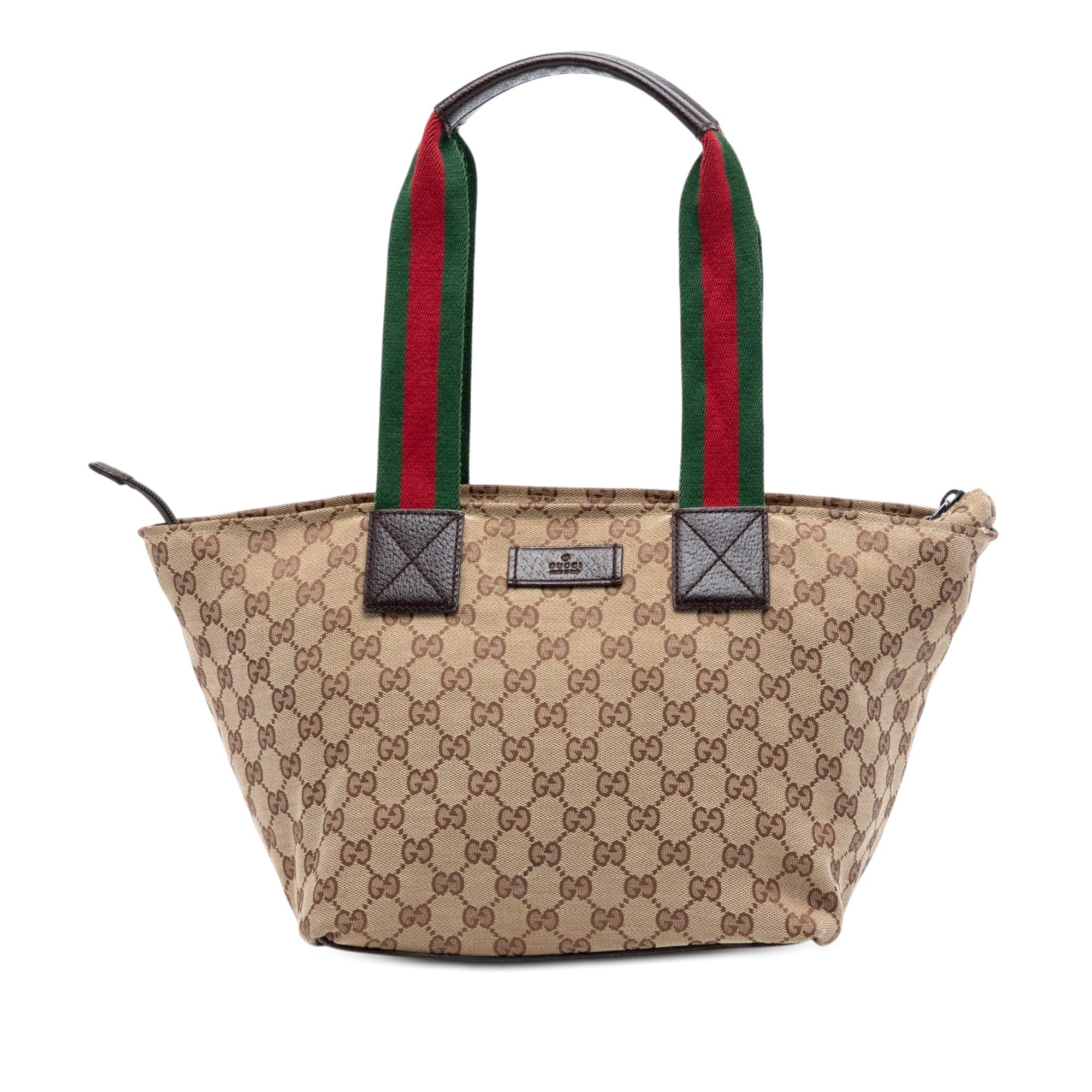Leather tote