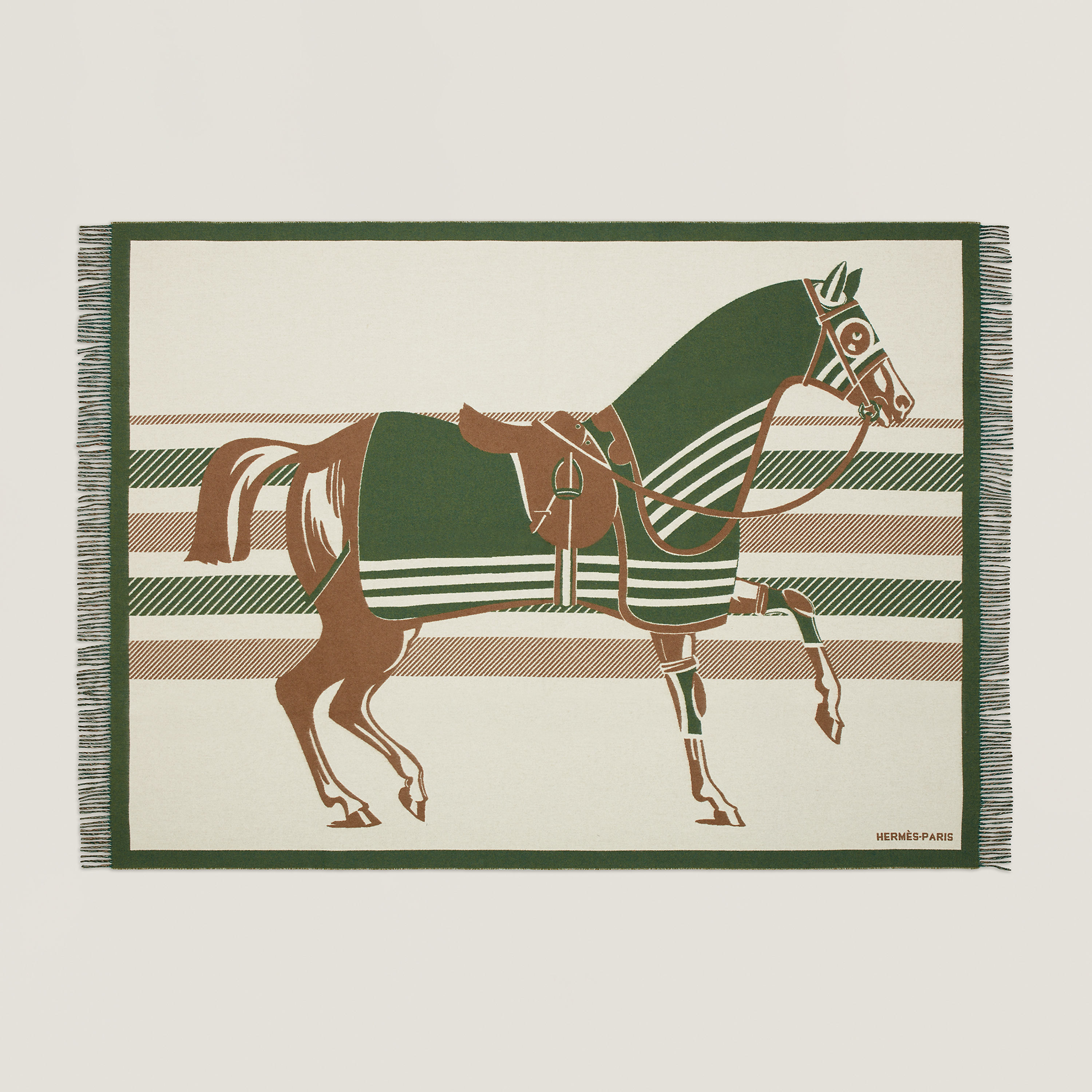 Cheval a la Couverture blanket