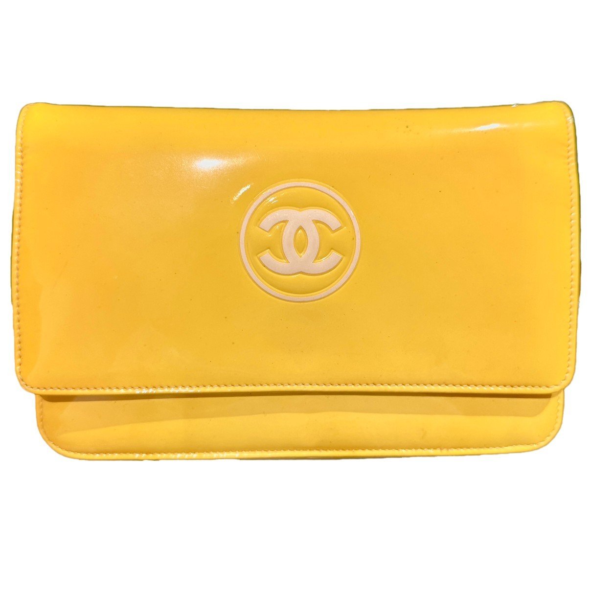 Wallet On Chain leather crossbody bag