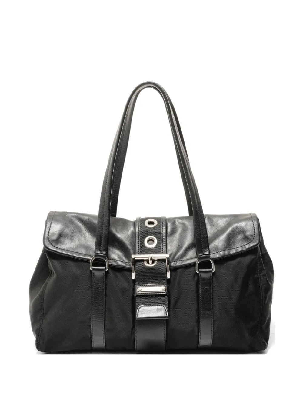 1990-2010s buckle-detail tote bag