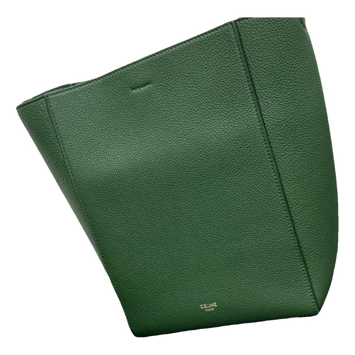 Seau Sangle leather handbag