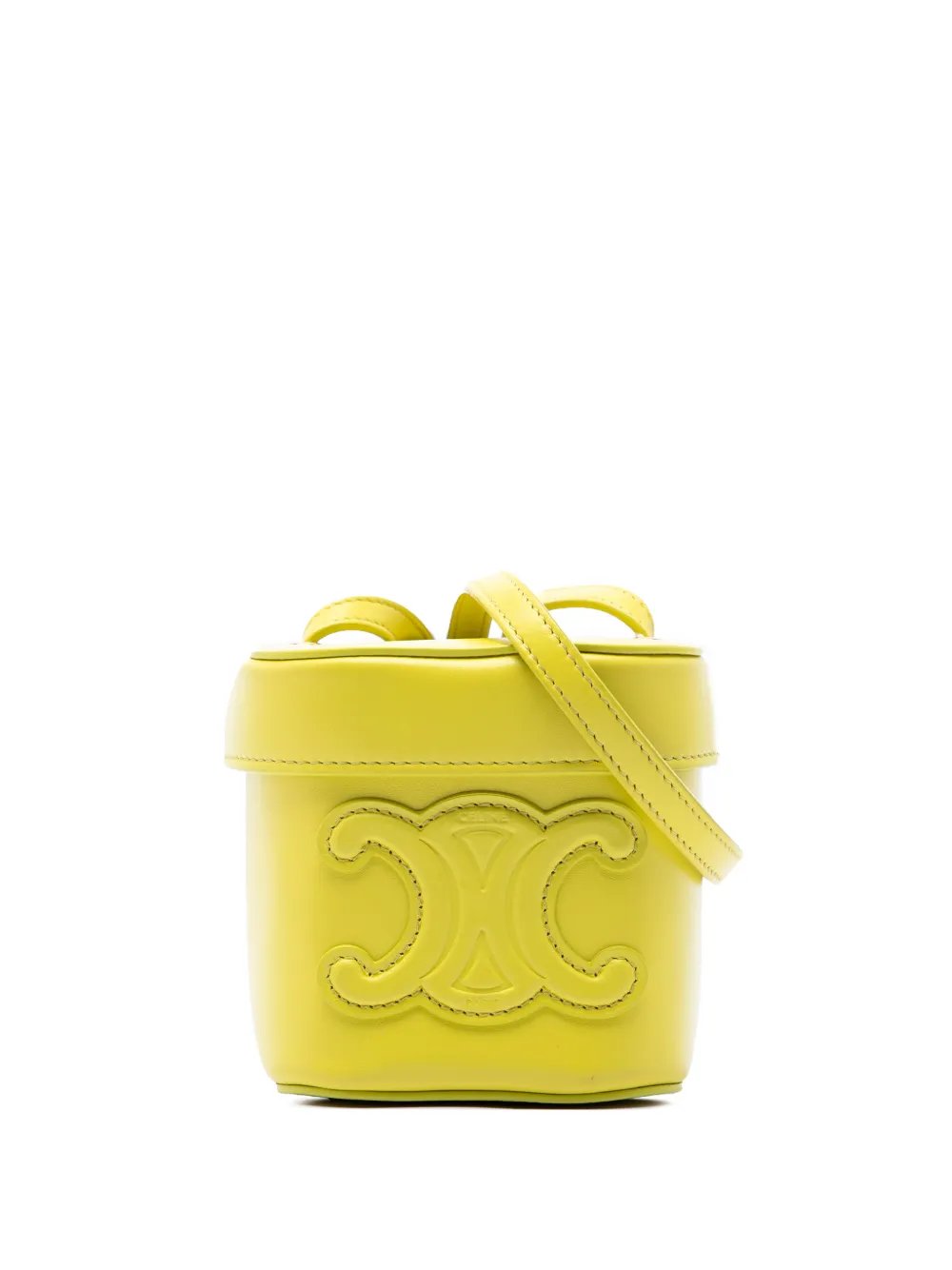 2022 Small Calfskin Cuir Triomphe Box Bag crossbody bag