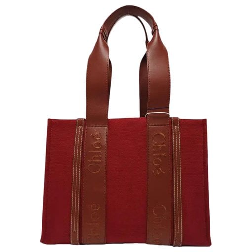 Woody cloth handbag