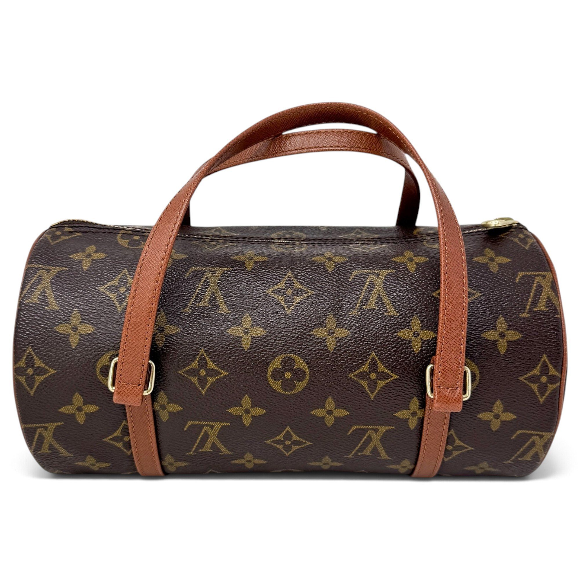 Papillon leather handbag