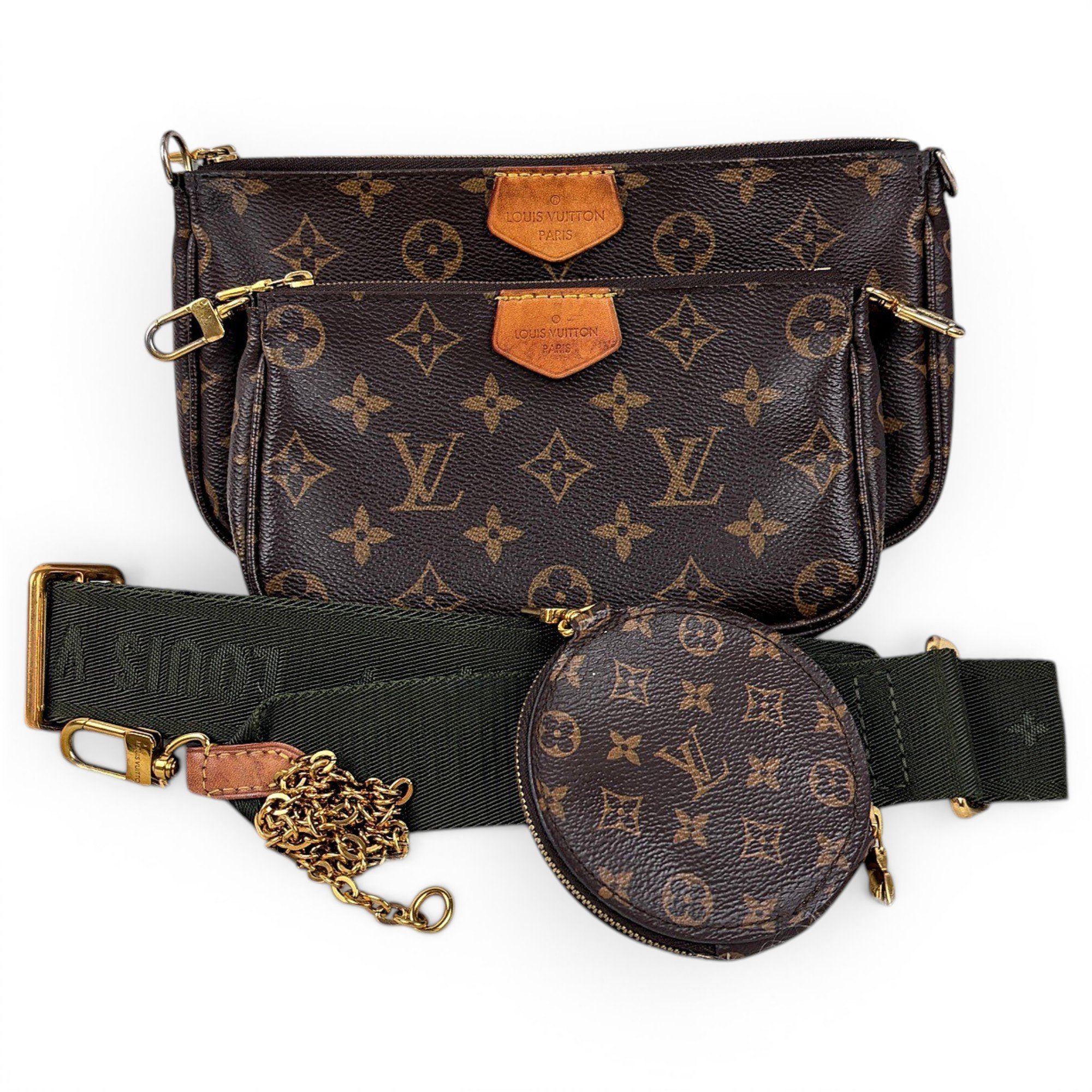 Multi Pochette Accessoires leather handbag
