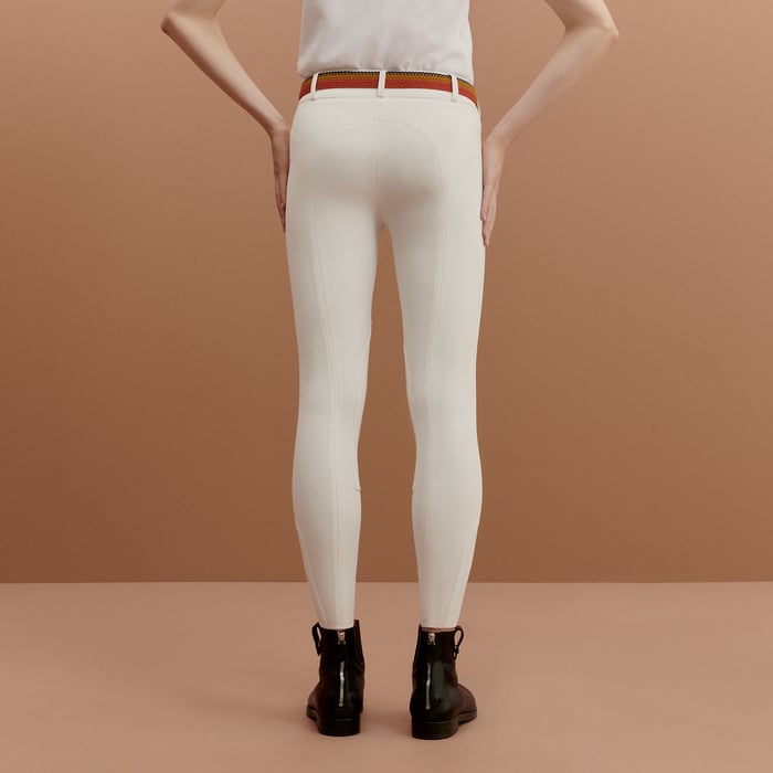 Blanc Calça De Montaria Jump