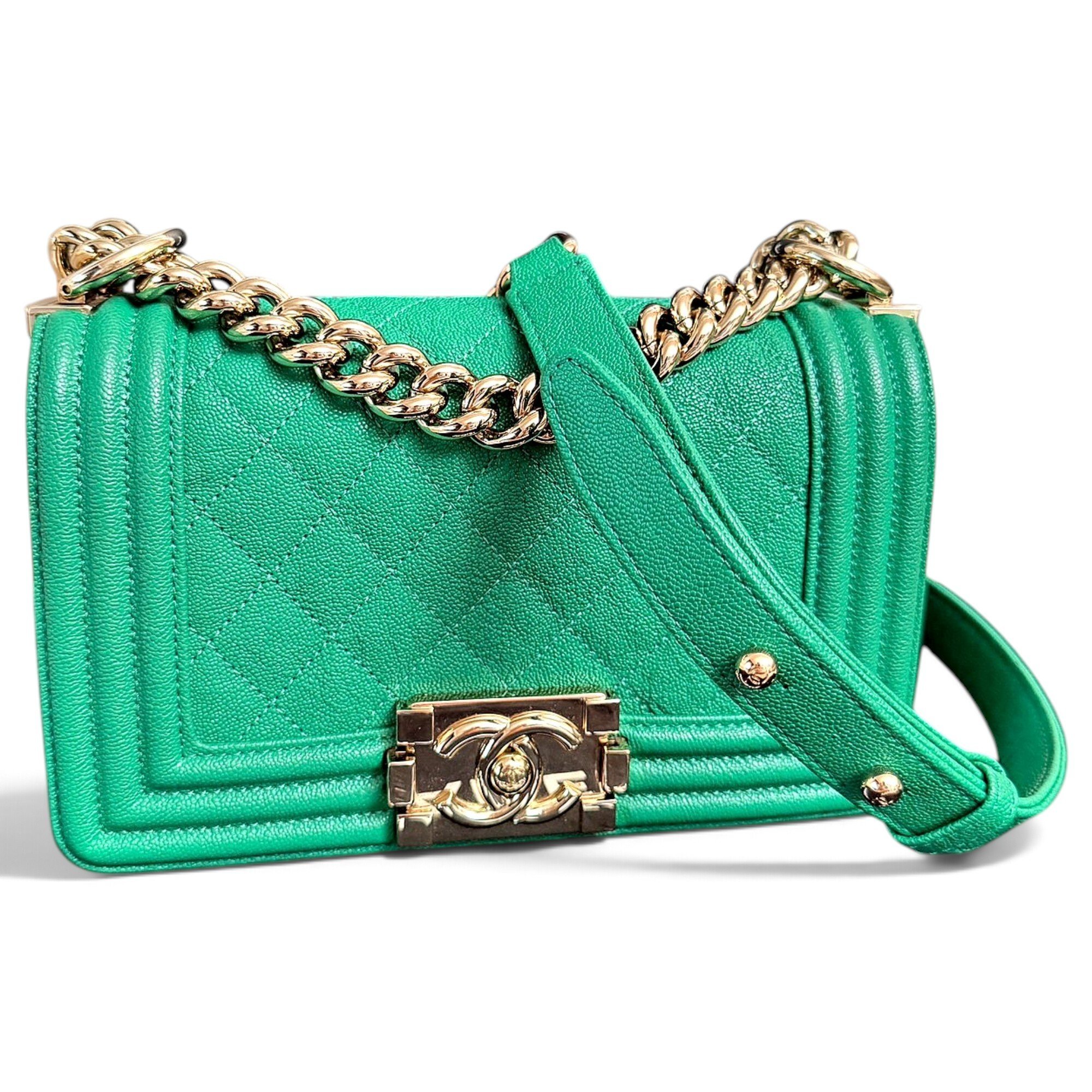 Boy leather crossbody bag
