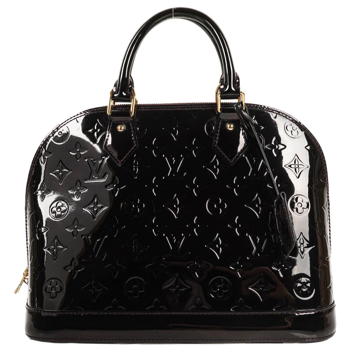 Alma patent leather handbag