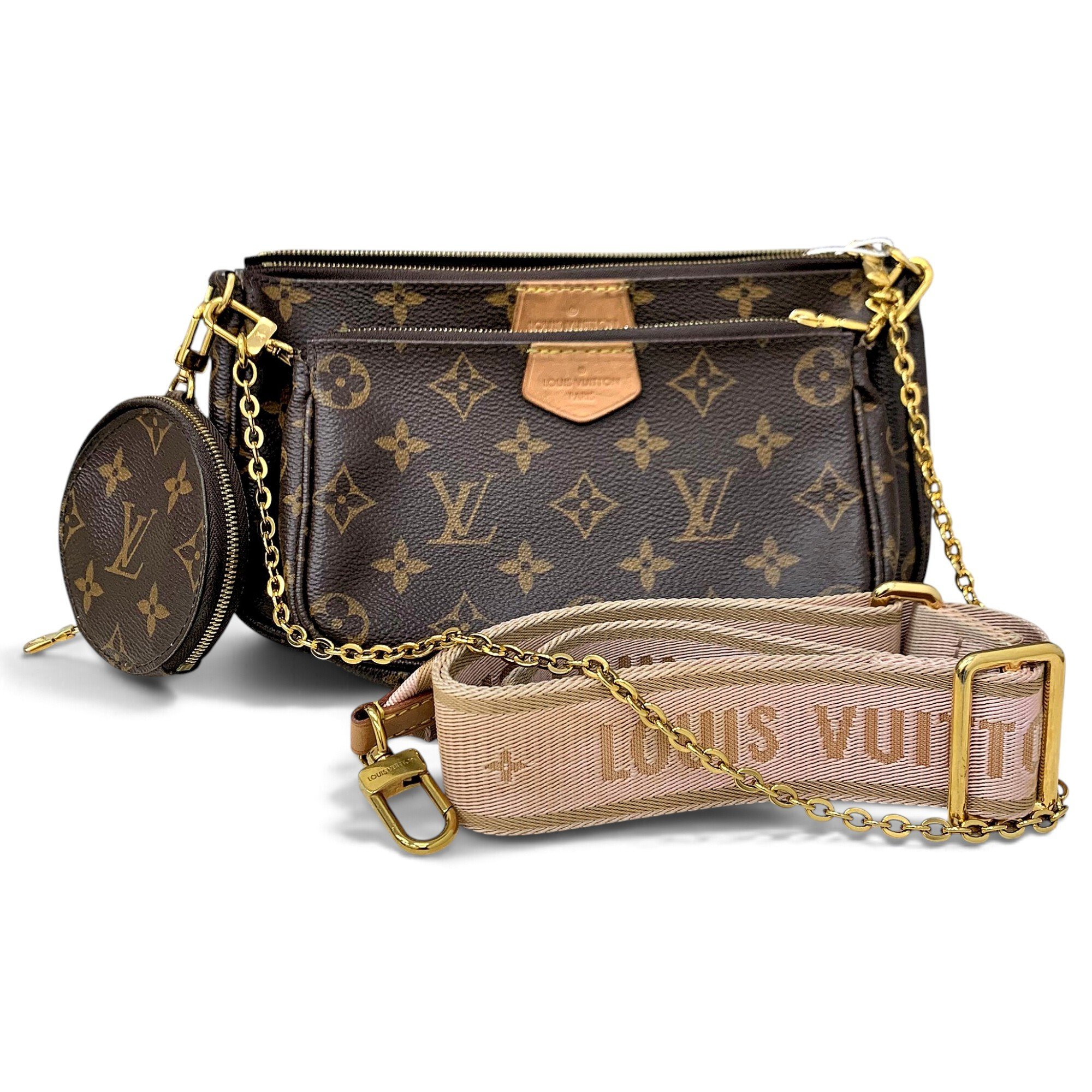 Multi Pochette Accessoires leather handbag