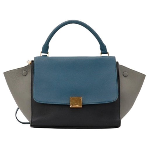 Trapèze cloth handbag