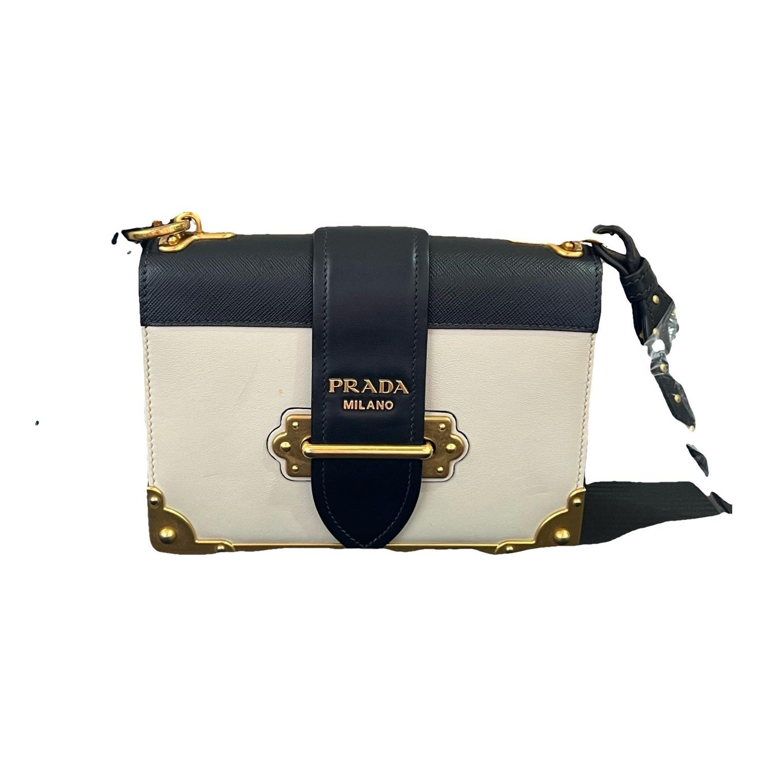 Cahier leather crossbody bag