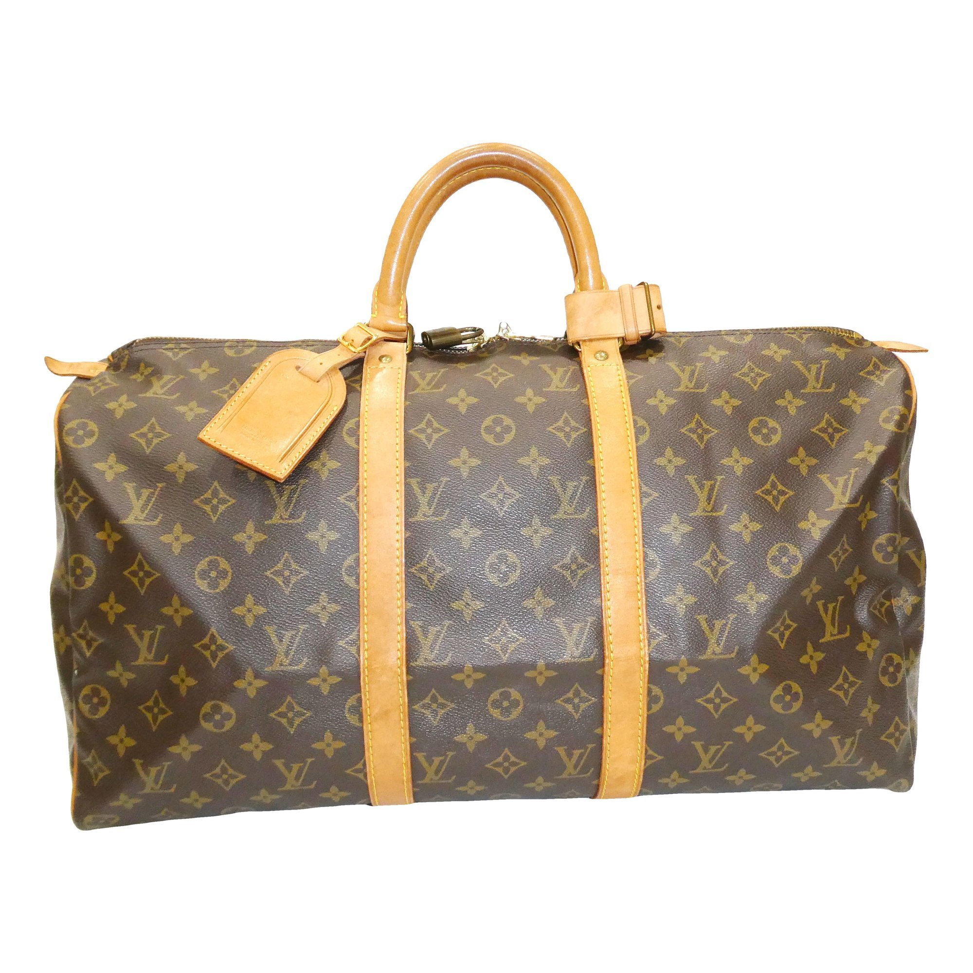 Keepall leather 48h bag