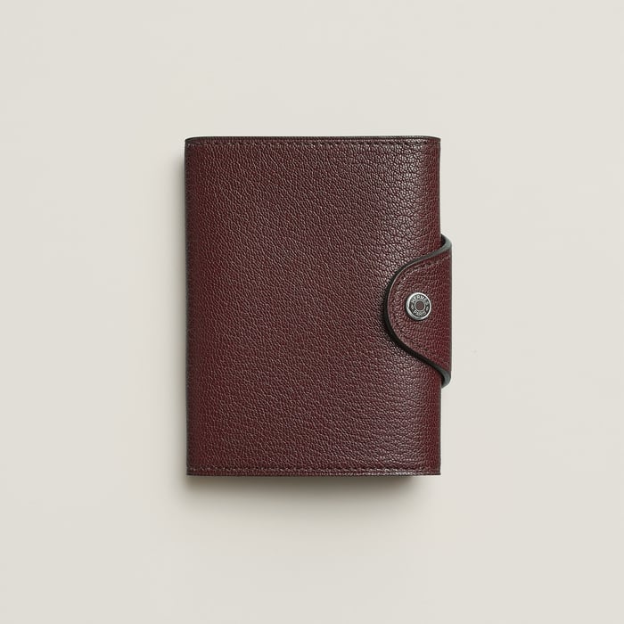 Rouge Sellier Porte-cartes Iliade Compact