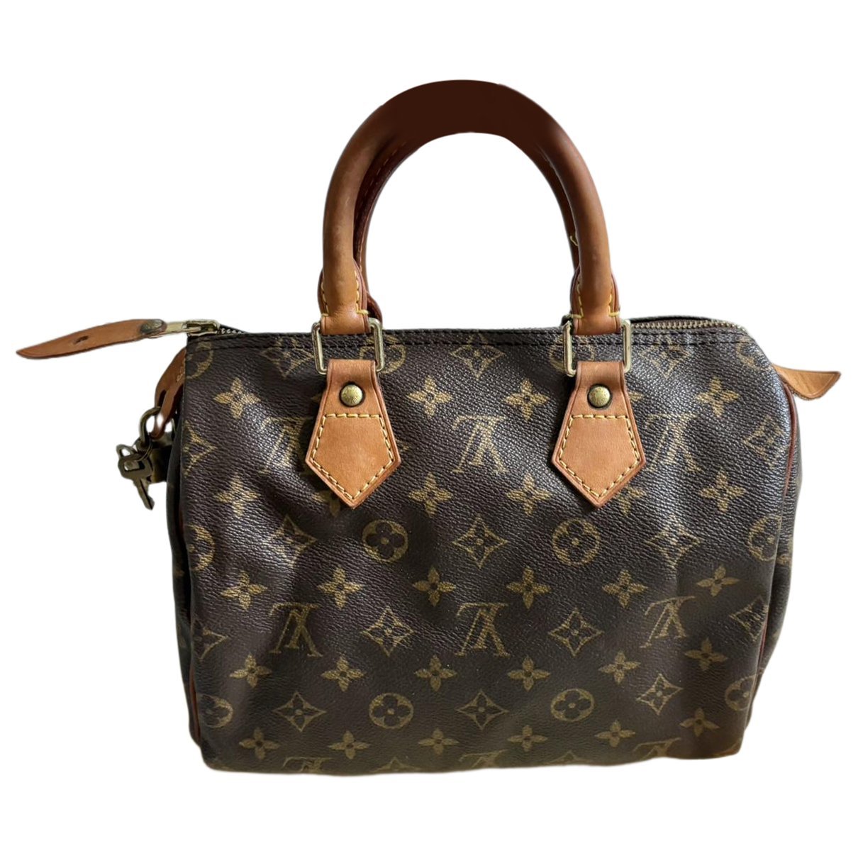 Speedy leather handbag