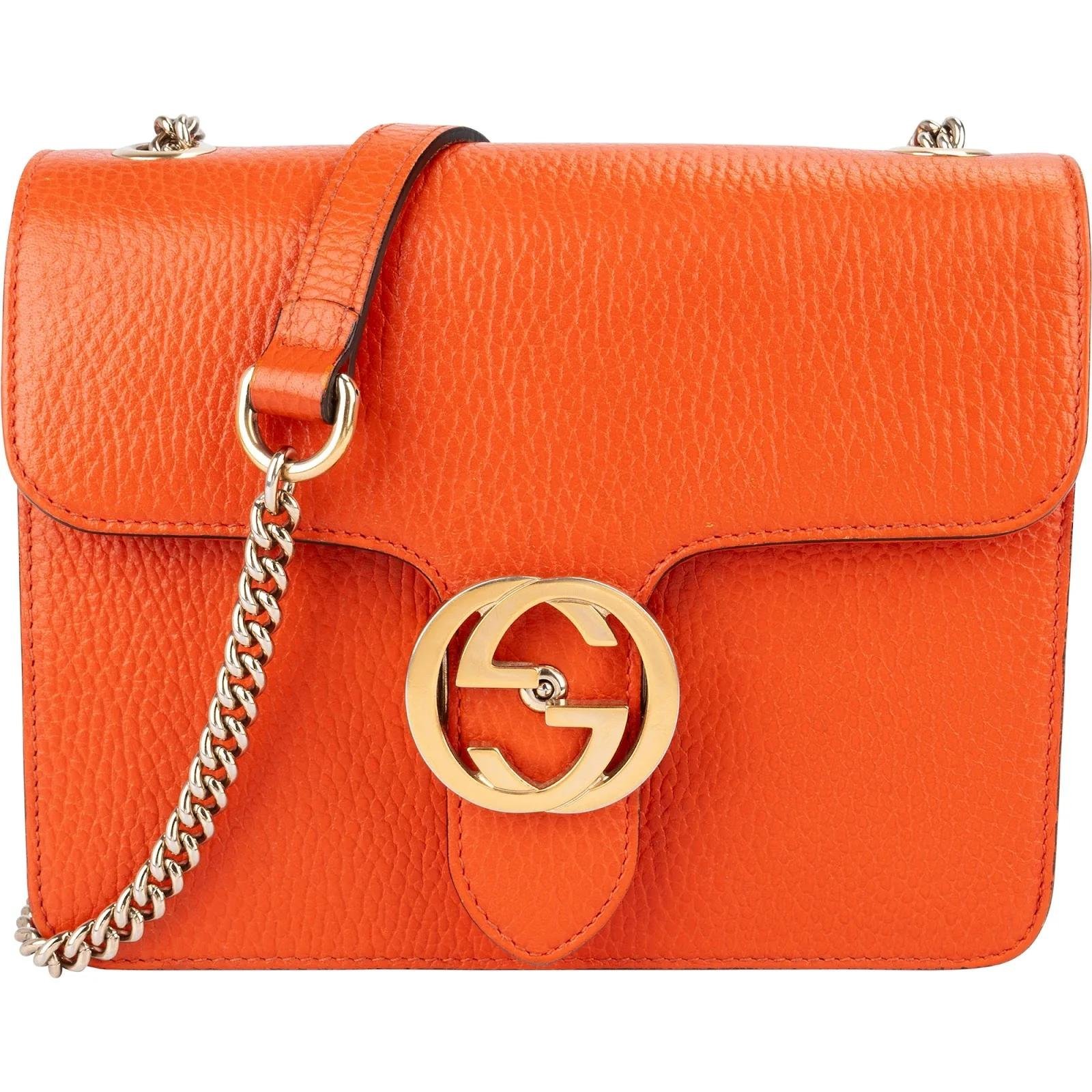 Gucci Interlocking leather crossbody bag