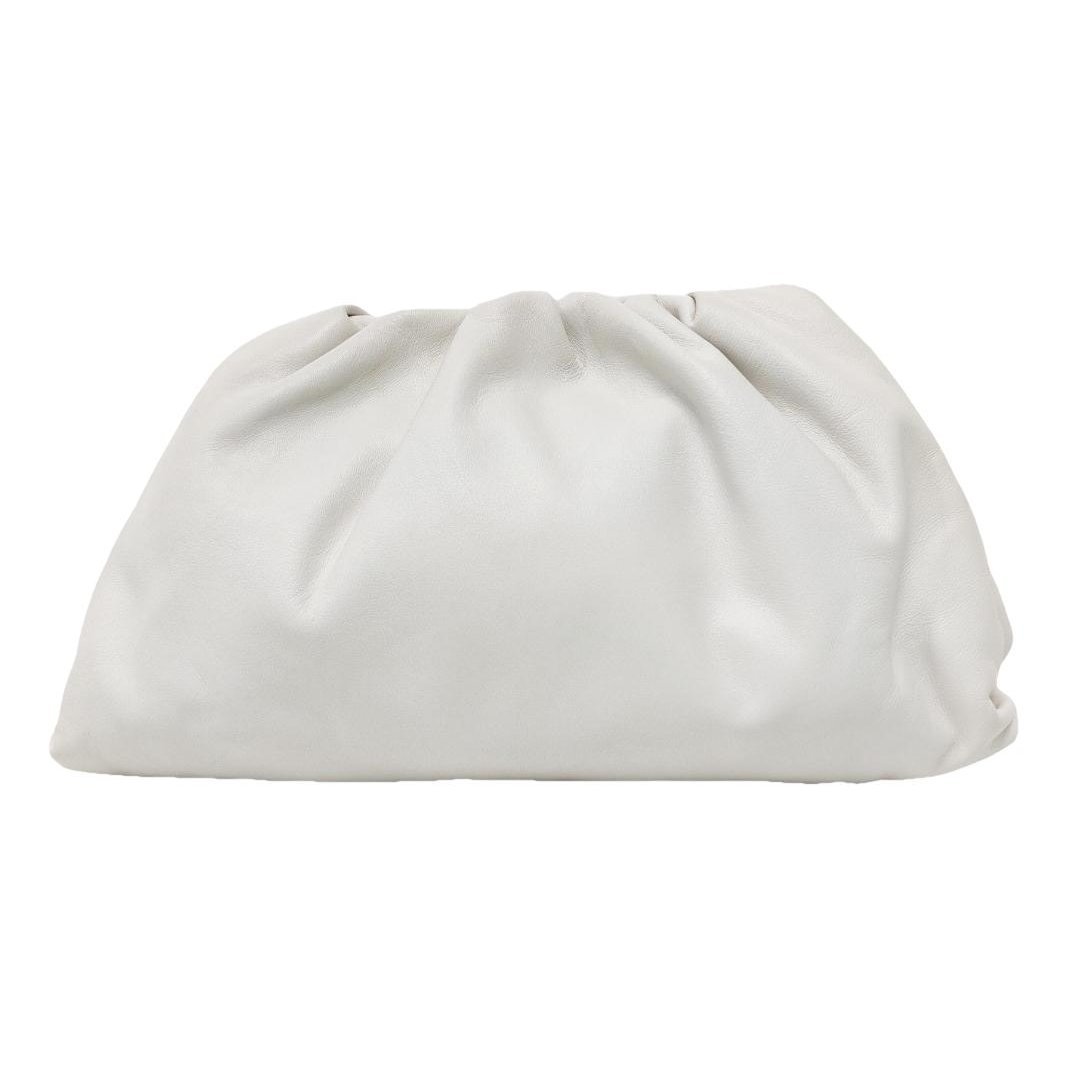 Pouch leather handbag