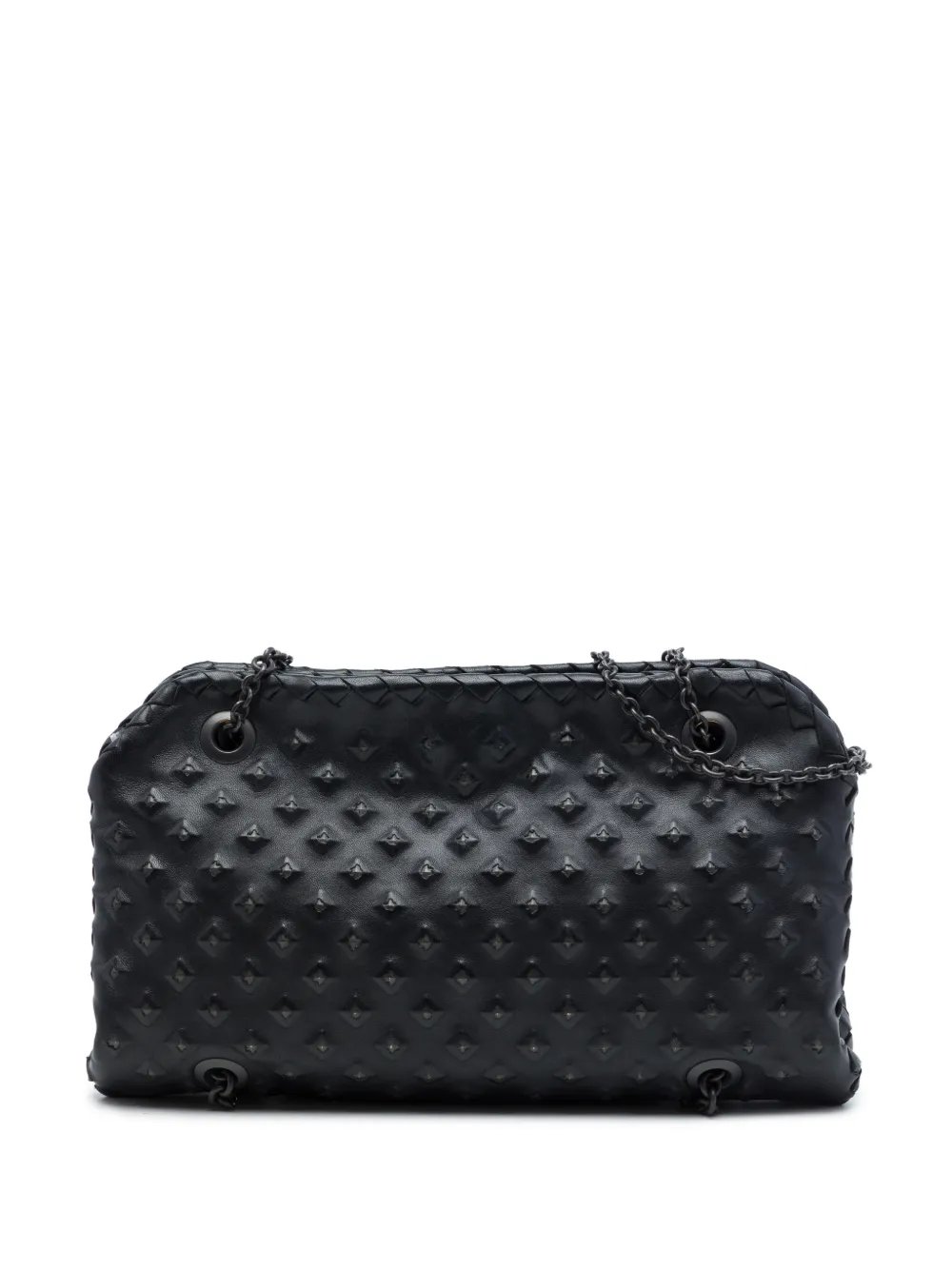 2012-2026 Intrecciato Trimmed Nappa Studded Duo shoulder bag