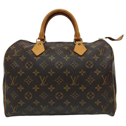 Nano Speedy / Mini HL leather handbag