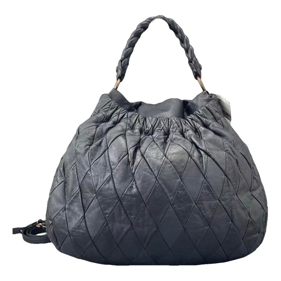 Leather handbag