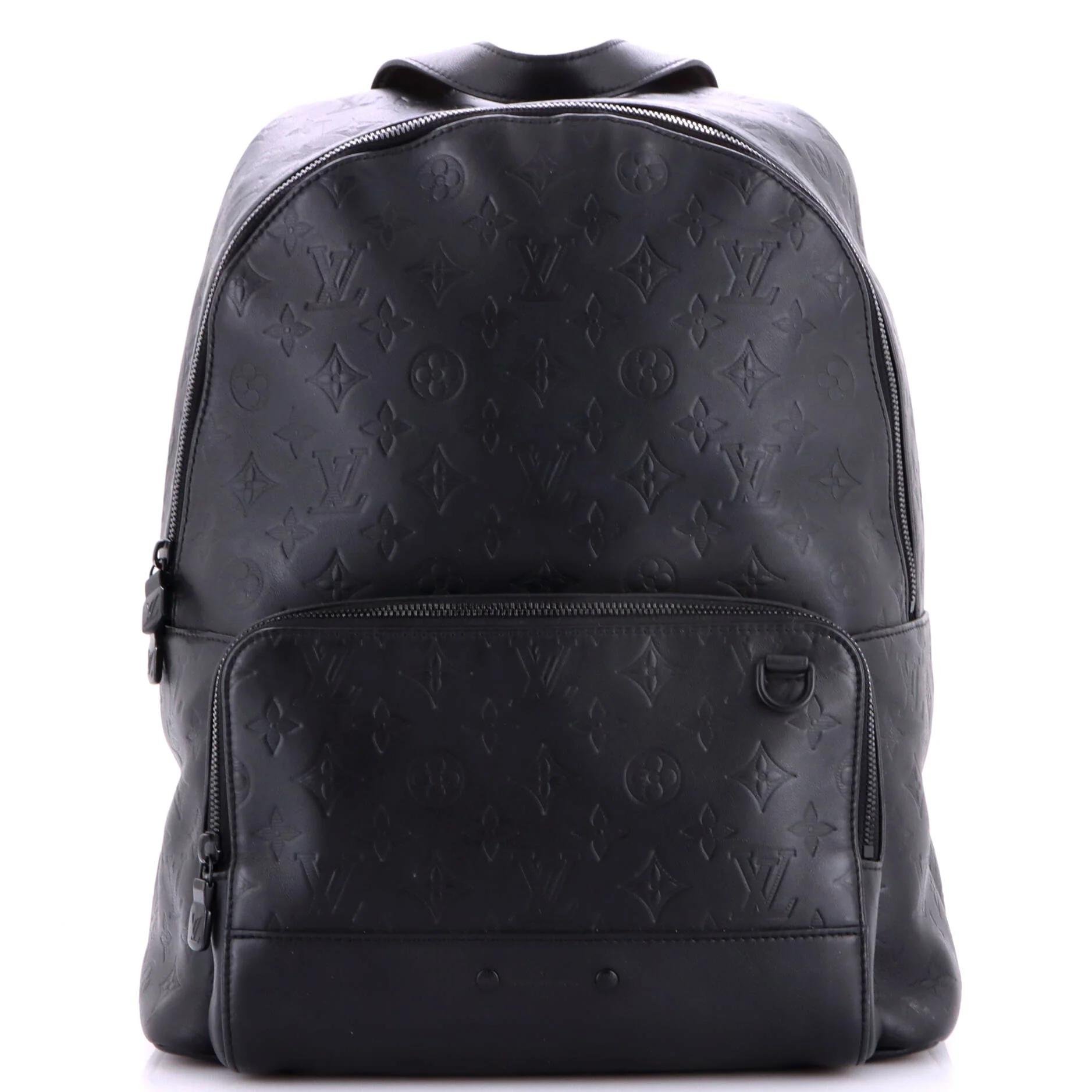 Leather backpack