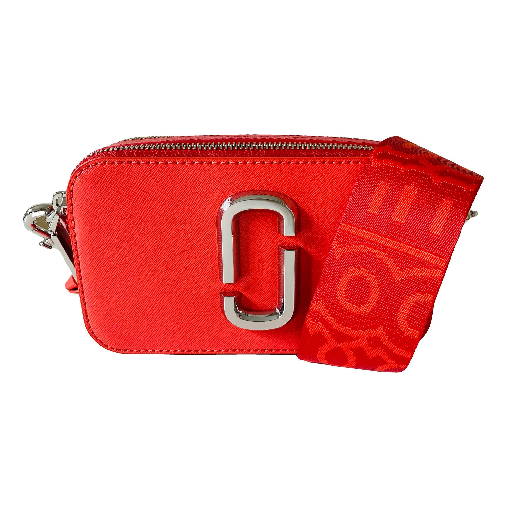 Snapshot leather crossbody bag