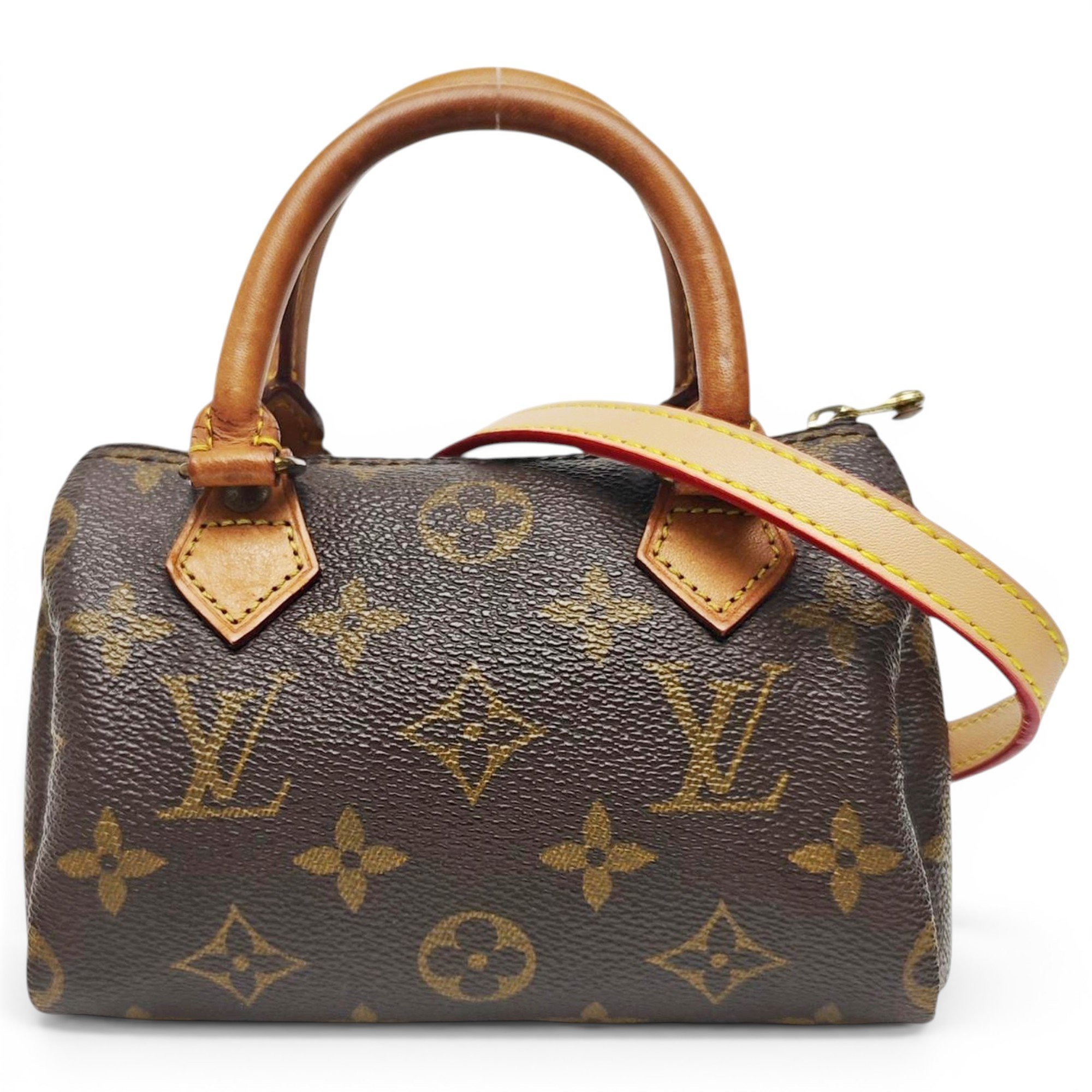 Nano Speedy / Mini HL leather handbag