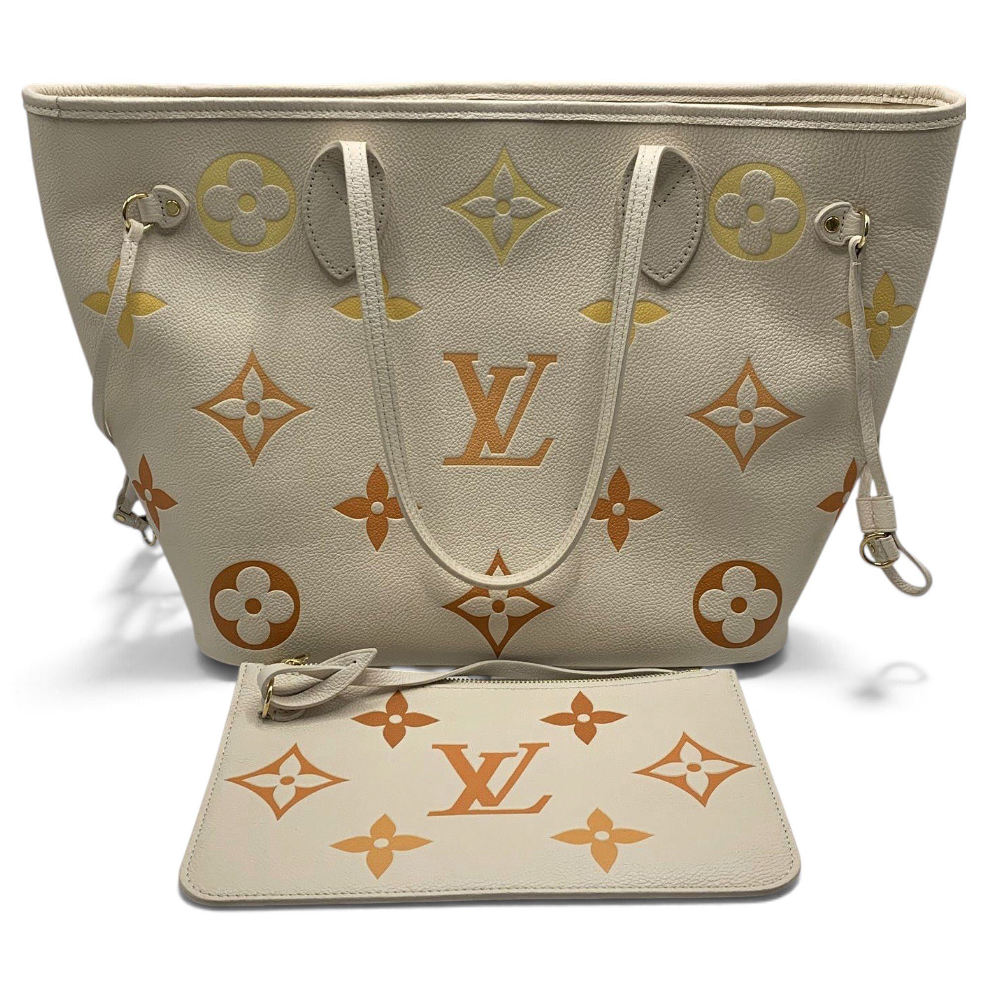 Neverfull leather tote