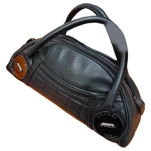 Leather bowling bag
