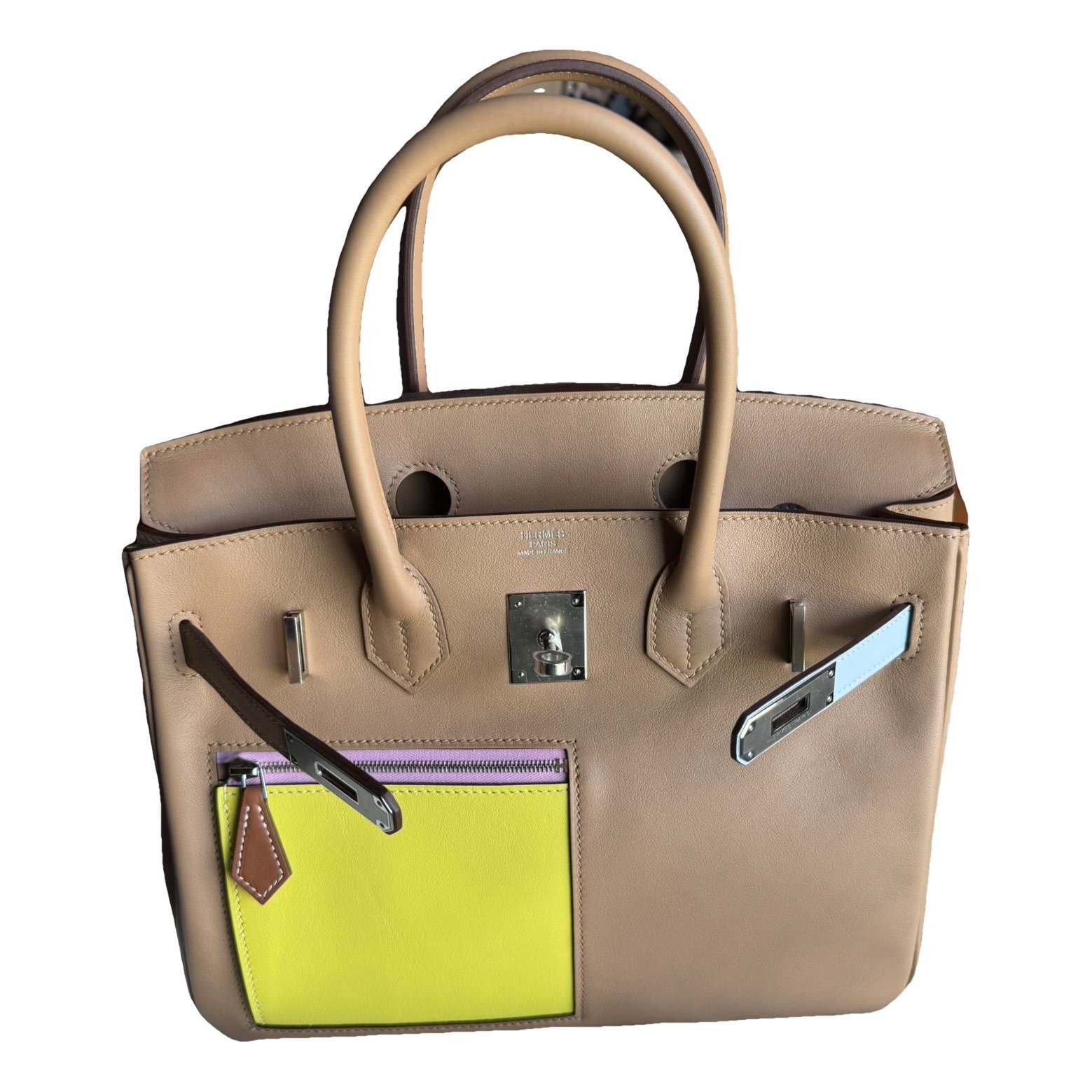Birkin 30 leather handbag