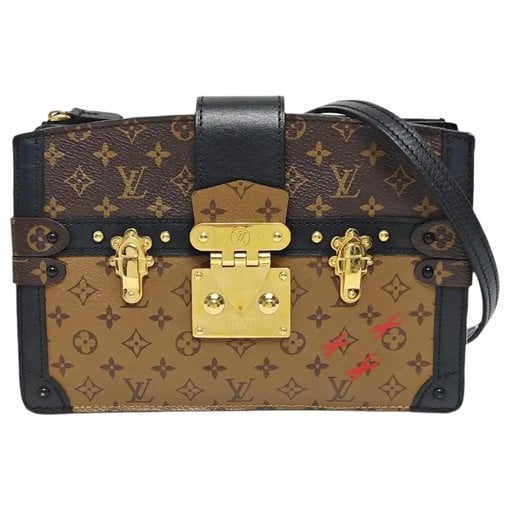 City Trunk leather crossbody bag