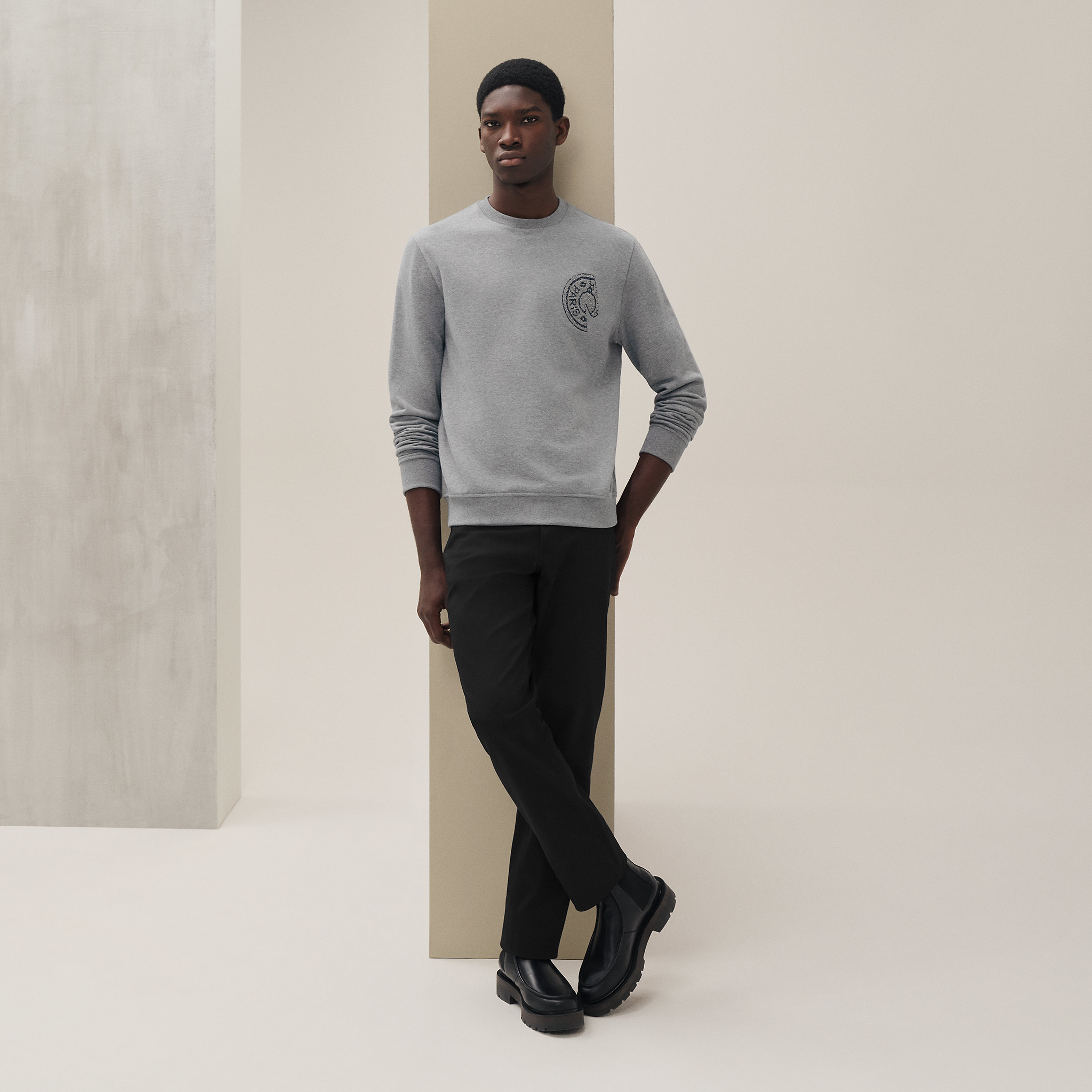 C.D.S. crewneck sweater