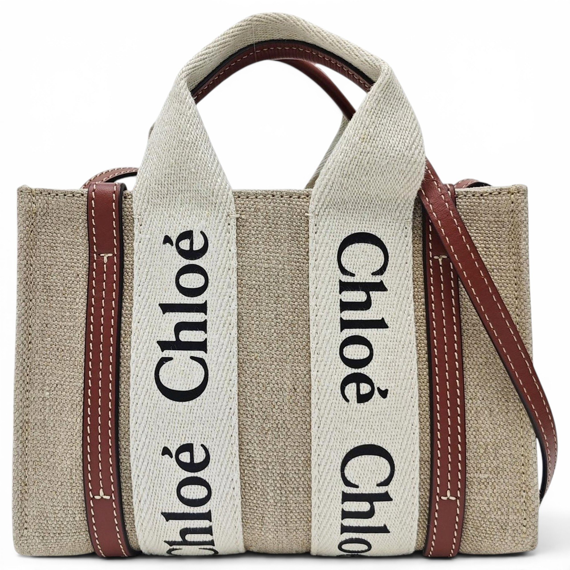 Woody cloth handbag