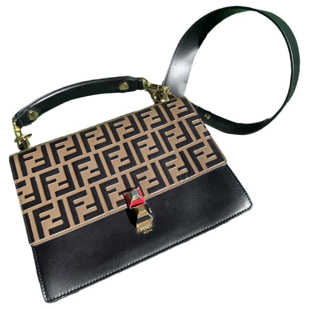 Kan I leather handbag